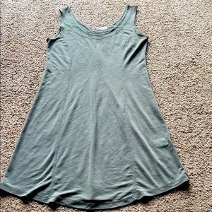 FIG Sleeveless Green dress size S *made in Canada